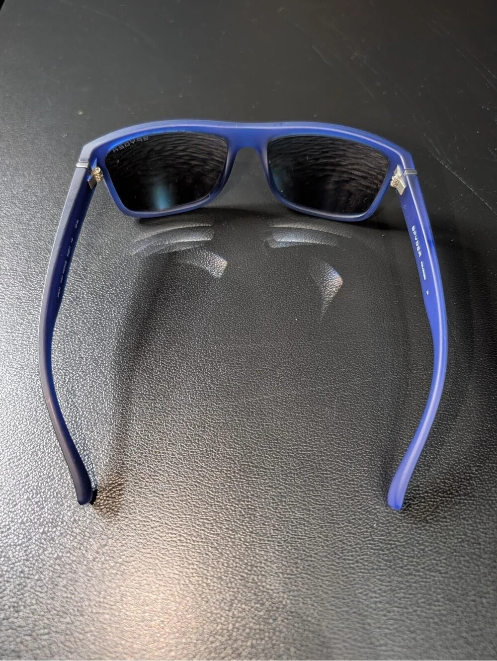 Spyder SP6014 Unisex Polarized Sunglasses Mirrored Lenses & Blue/Tortoise Frames
